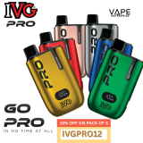 IVG Pro 12 Pod Vape Kit – £11.05