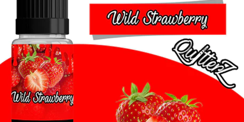 QuitterZ  Wild Strawberry High PG 10ml E Liquid – £1.99