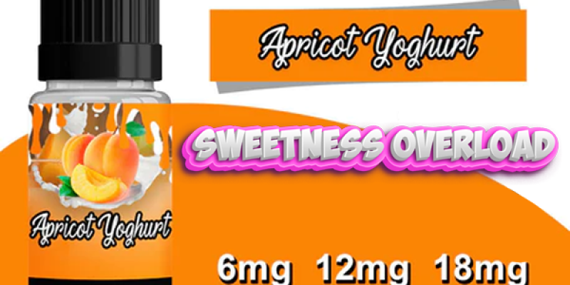 QuitterZ Apricot Yoghurt High PG 10ml E Liquid – £1.99