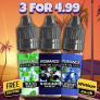 Romance E Liquid Salts 3x 10ml – £4.99