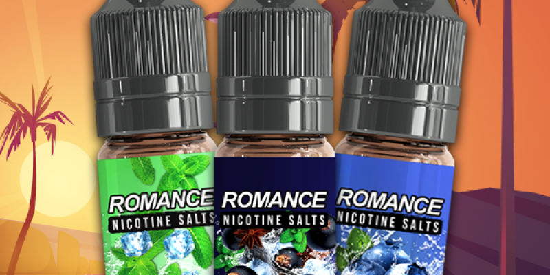 Romance E Liquid Salts 3x 10ml – £4.99