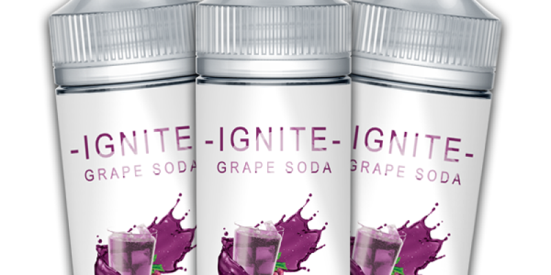 Ignite Grape Soda 3x 100ml E Liquid Shortfill – £20.00