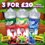 Drip It 3x 100ml E Liquid Shortfill – £20.00