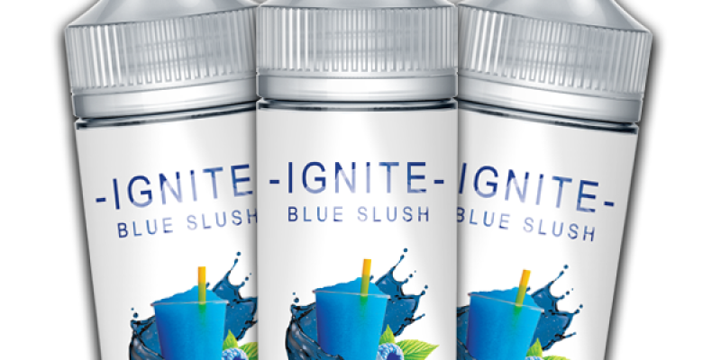 Ignite Blue Slush 3x 100ml E Liquid Shortfill – £20.00