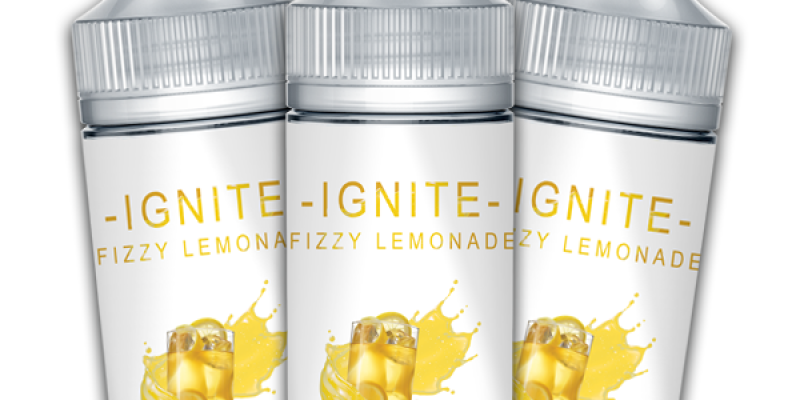Ignite Fizzy Lemonade 3x 100ml E Liquid Shortfill – £20.00