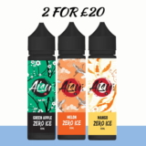 Aisu Zero Ice Shortfill 2x 50ml – £20.00