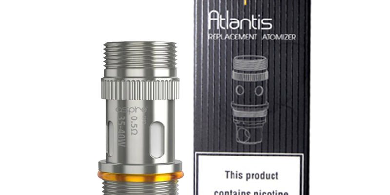Aspire Atlantis V2 Vape Atomizer Replacement Coil Heads – £7.99