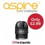 Aspire Flexus Q Replacement Pods 2ml – £2.99