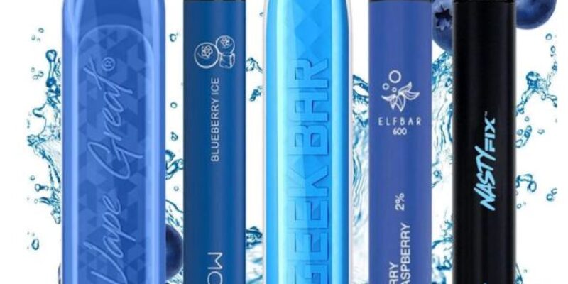 Blue Razz 5 Pack Disposable Vape Bundle – £24.99