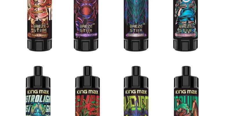 Breze Stiik King Max Vape Disposable Vape 10000 Puffs – £5.99