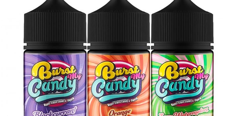 Burst My Candy Eliquid 100ml Shortfill – £9.99