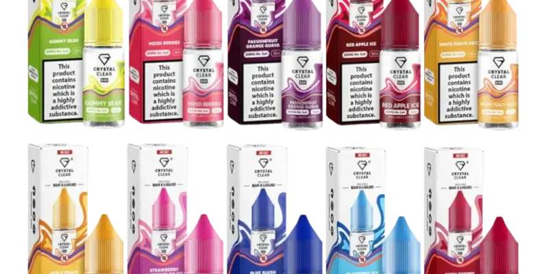 Crystal Clear Bar Nicotine Salts 10mg – £2.00