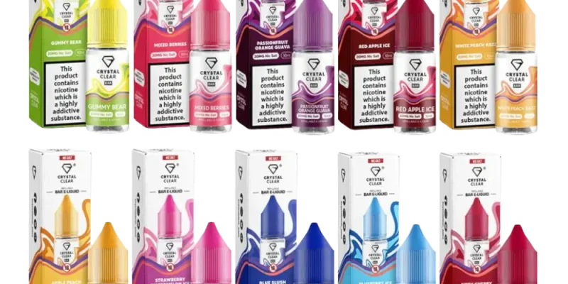 Crystal Clear Bar Nicotine Salts 10mg – £2.00