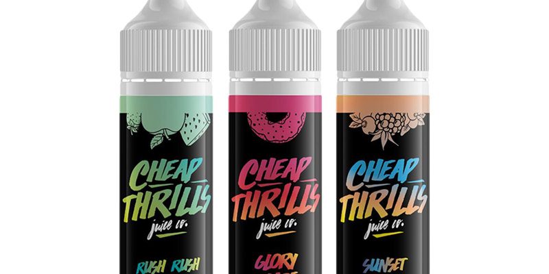 Cheap Thrills 50ml Eliquid Shortfills – £6.99
