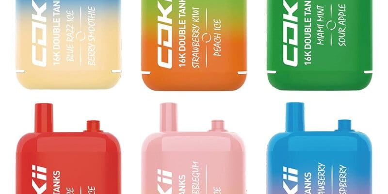 Cokii 16K Box Double Flavor Disposable Vape – £6.99