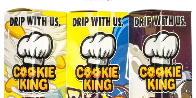 Cookie King 100ml E-Liquid Shortfills – £9.99