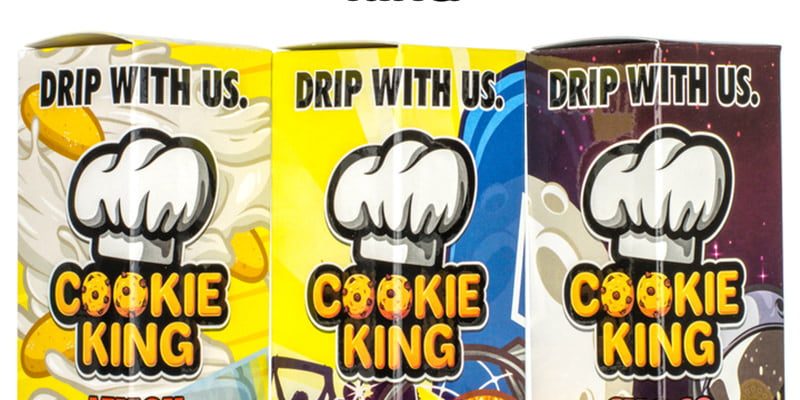 Cookie King 100ml E-Liquid Shortfills – £9.99