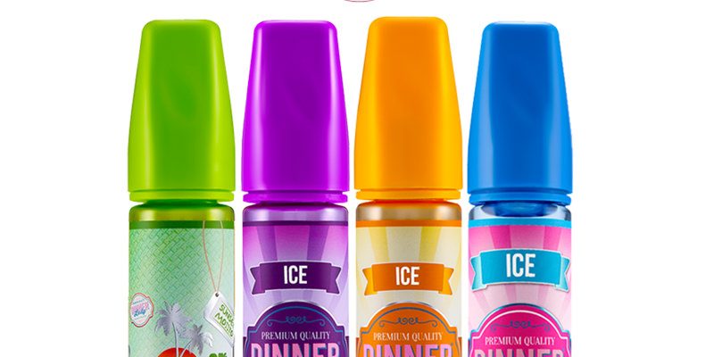 Dinner Lady Ice 50ml E Liquid Shortfills – £8.99