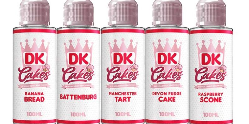 Donut King Cakes 100ml Shortfill E-Liquid – £6.49