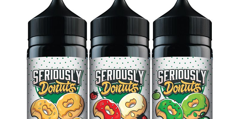 Doozy Seriously Donuts 100ml E-Liquid Shortfills – £9.99