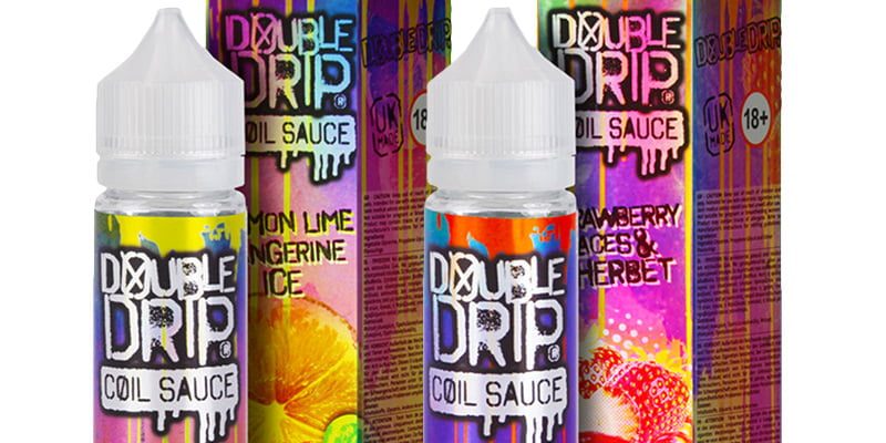 Double Drip 50ml E-Liquid Shortfills – £8.99