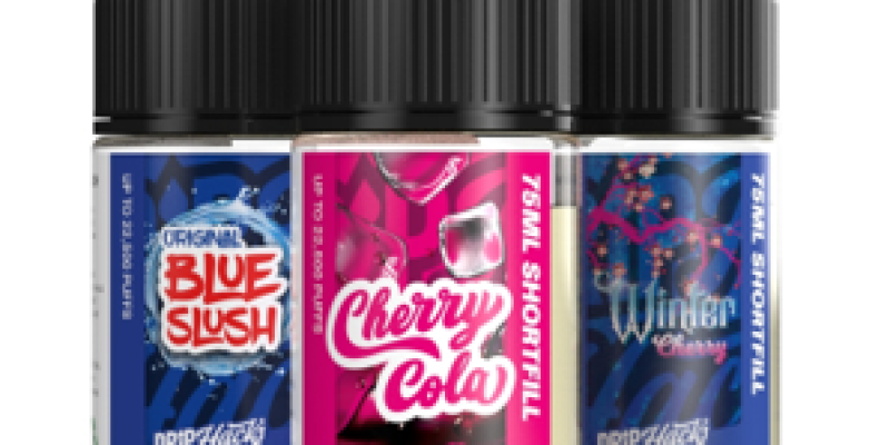 Drip Hacks 75ml E Liquid Shortfill Bundle – £10.00
