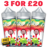 Drip It Apple Berry Blast 3x 100ml E Liquid Shortfill – £20.00