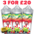 Drip It Apple Berry Blast 3x 100ml E Liquid Shortfill – £20.00