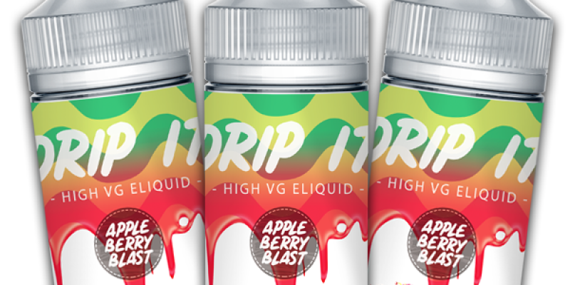 Drip It Apple Berry Blast 3x 100ml E Liquid Shortfill – £20.00