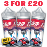 Drip It Berry Ice 3x 100ml E Liquid Shortfill – £20.00