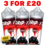 Drip It Blackcurrant Lemonade 3x 100ml E Liquid Shortfill – £20.00