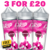 Drip It Bubblegum 3x 100ml E Liquid Shortfill – £20.00