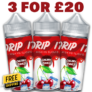 Drip It Cherry Tunes 3x 100ml E Liquid Shortfill – £20.00