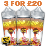 Drip It Fruit Pastilles 3x 100ml E Liquid Shortfill – £20.00