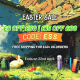 Easter Vape Sale – Huge Savings
