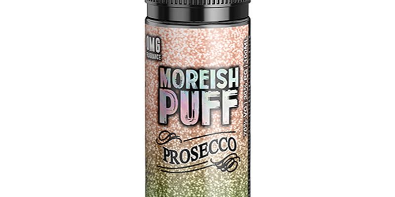 Elderflower 100ml E-Liquid Shortfills by Moreish Prosecco – £9.49