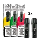 Elf Bar 600 Prefilled Pods – Buy Any 5 For £16.99