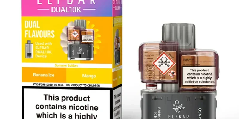 Elf Bar Dual 10k pods – 5 Pack £33.00