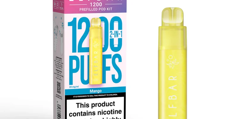 Elf Bar 1200 Prefilled Pod Vape Kit – £4.99