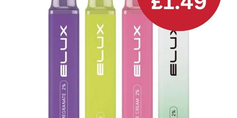 Elux Legend Mini Disposable Vape – £1.49