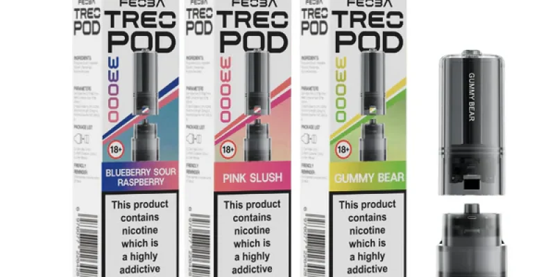 Feoba Treo 33k pods – 5 Pack £27.99