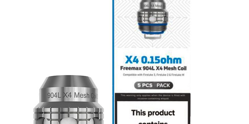 Freemax 904L X Mesh Vape Coils – £10.99