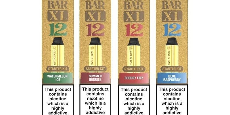 Gold Bar XL Prefilled Pod Kit 10000 Puffs – £6.99