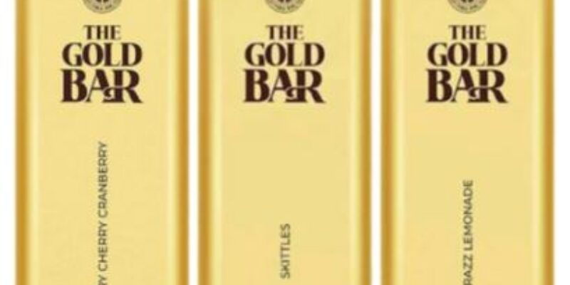 Gold Bar 4500 Puff Disposable Vape Kit 10 Pack £34.99