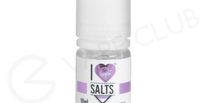 50% Off GrappleBerry Nic Salt eLiquid by I Love Salts