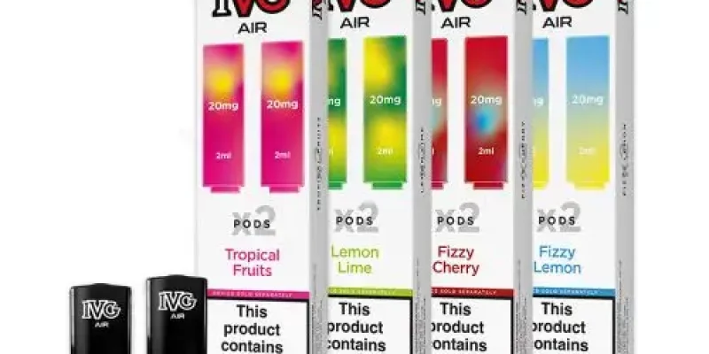 IVG Air Pods – 7 Packs £25.00