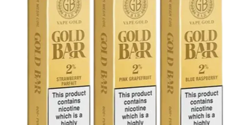 Gold Bar 20mg Disposables – £2.00