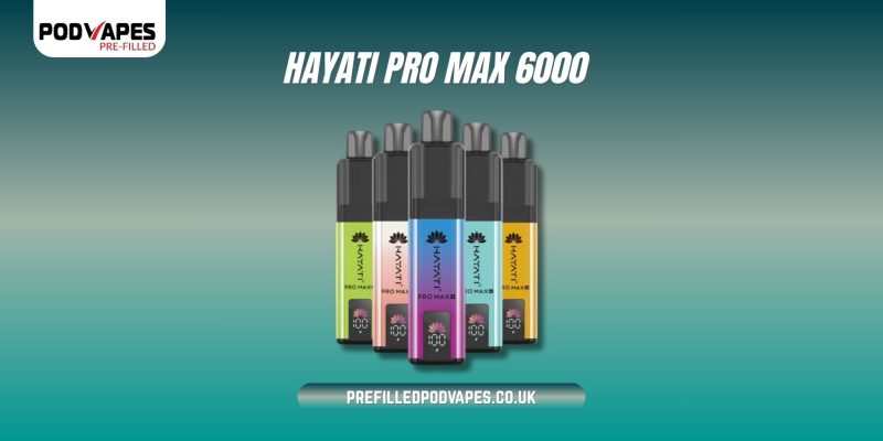 Hayati Pro Max 6000 £8.59