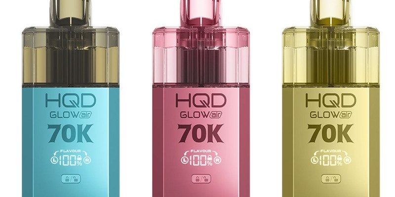 HQD Glow Air 70K Prefilled Pod Kit 5 Pack – £70.99