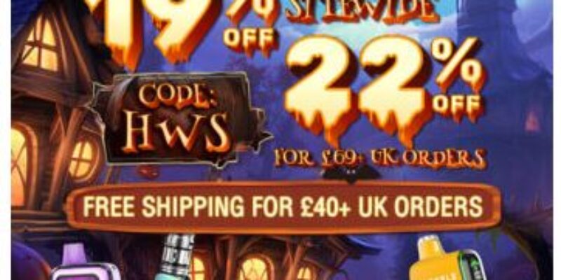 22% Off Halloween Vape Deals